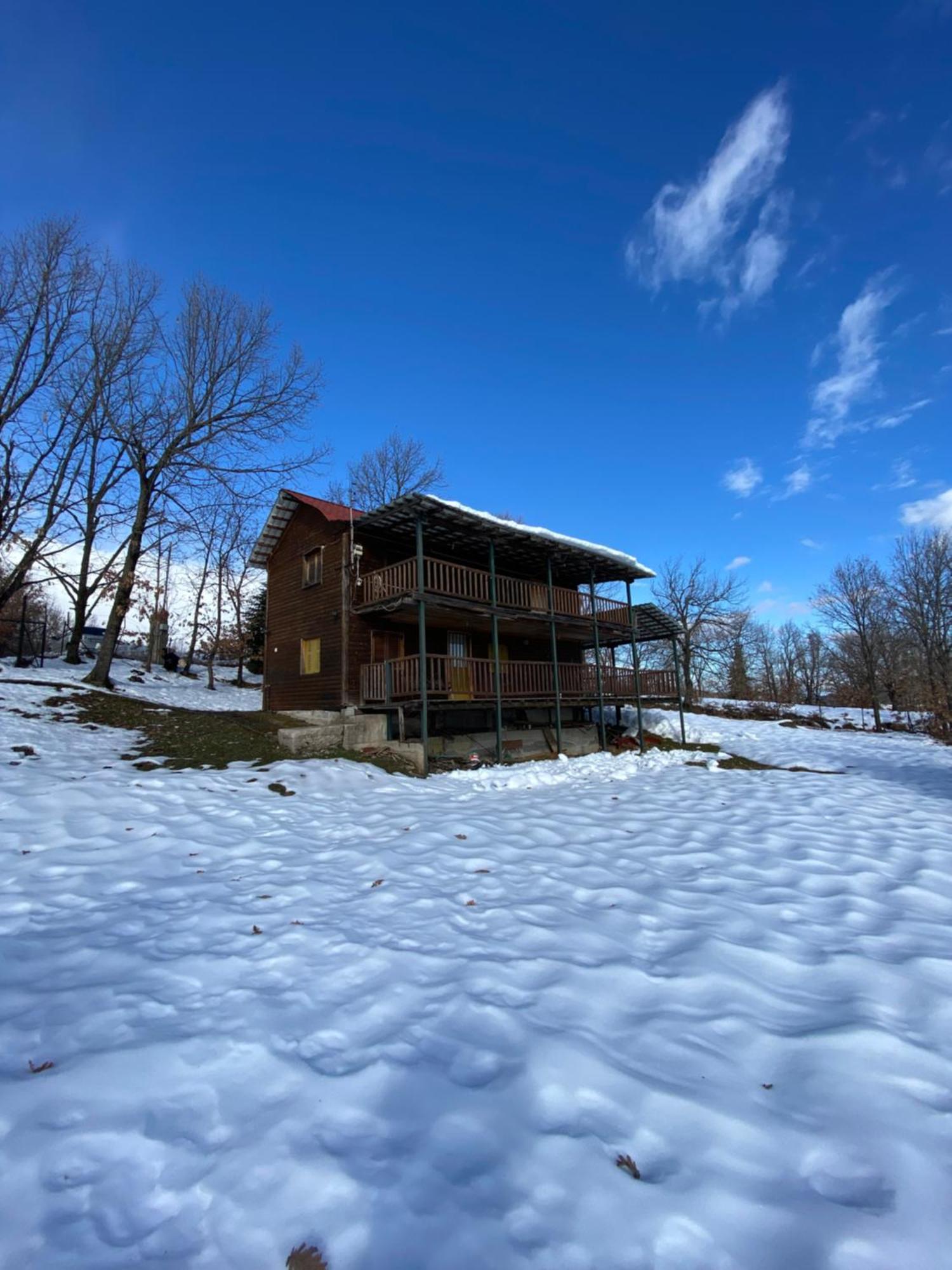 Traditional Wooden Apartment Koutsodímos Екстериор снимка